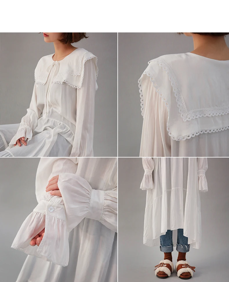 S XL размера плюс новое весеннее платье девушки Бохо хлопок женское винтажное платье хлопок с длинным рукавом женские платья длинное платье Vestido
