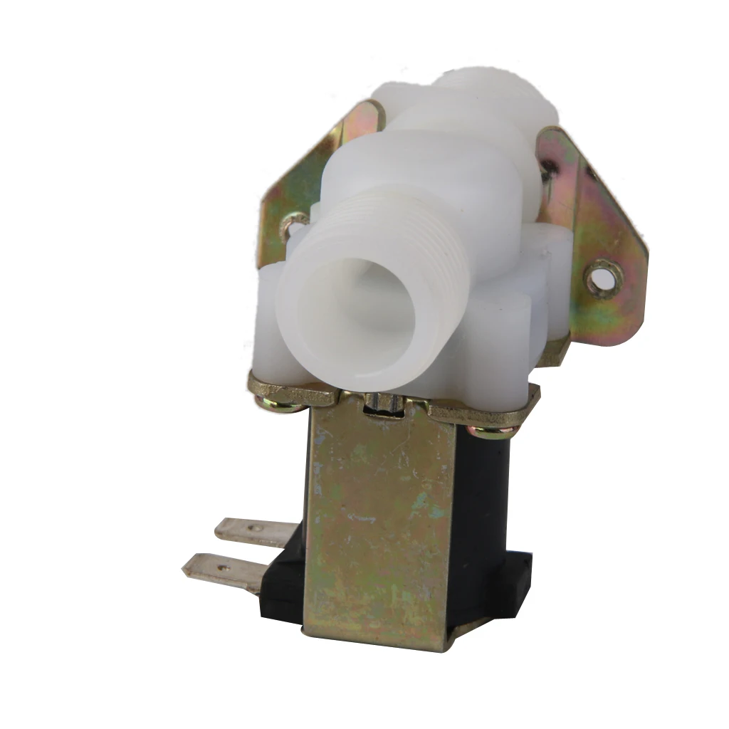 DC12V G1/2 Solenoid Valve Inlet Valve Normally Closed for Air Water Oil Gas