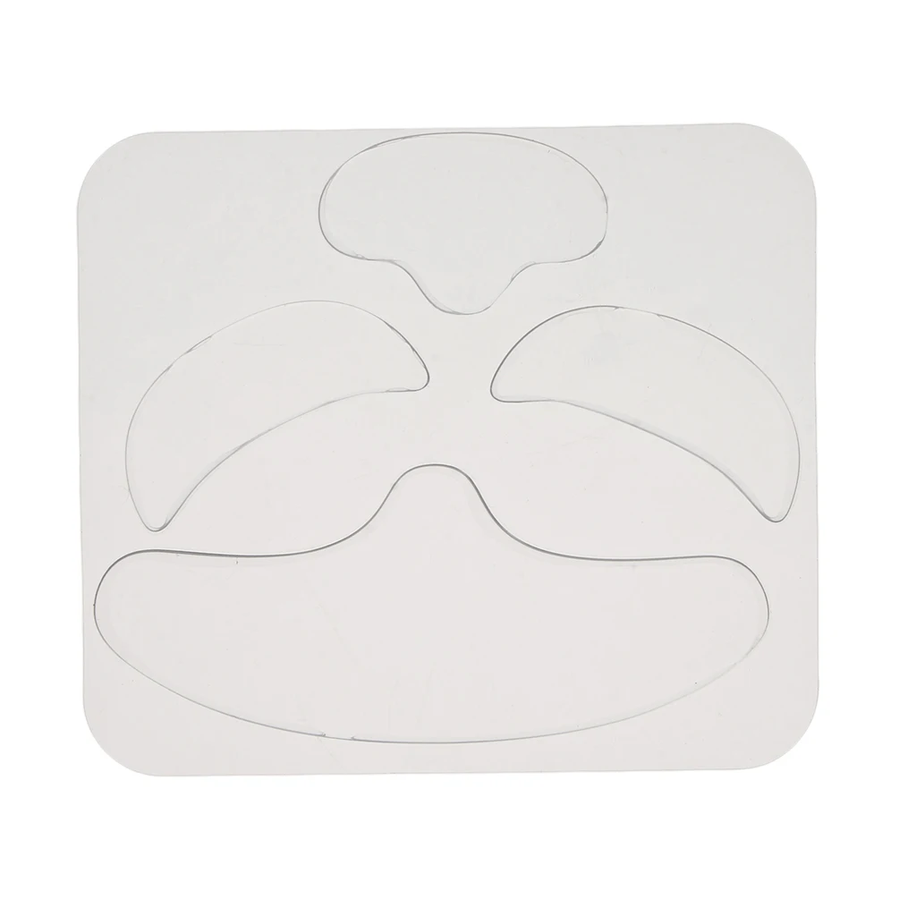 

4PCS Ladies Anti-Wrinkle Forehead Eye Chin Silicone Convenient Reusable Pad Patches