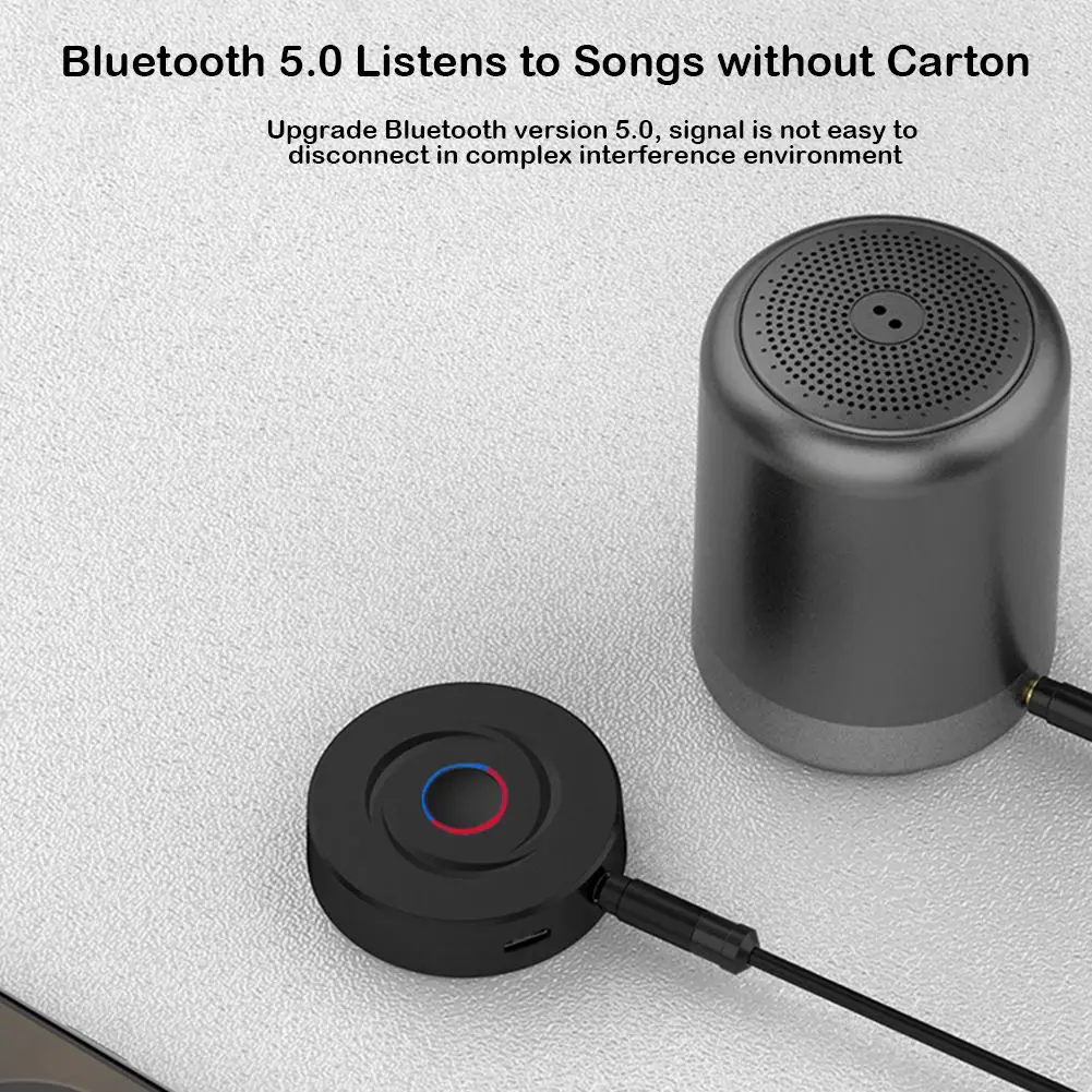 Bluetooth передатчик 3,5 мм разъем Bluetooth 5,0 адаптер для ТВ компьютера ноутбук Запуск аудио головная