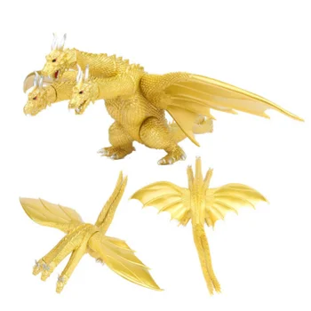 

Movie Gojira Golden Dragon King Monster PVC Action Figure Collectible Model Toys