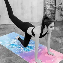 HiMISS, 183*65 см, одеяло для йоги, портативное, не скользит, пот, Absoption, Дорожный Коврик для пилатеса, покрытие для фитнеса, полотенце для йоги