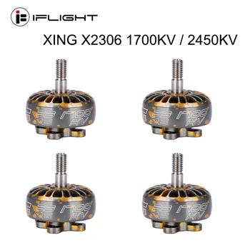 

IFlight XING CAMO X2306 2306 1700KV / 2450KV 2-6S Brushless motor Nazgul 5140 propeller for FPV Racing Drone