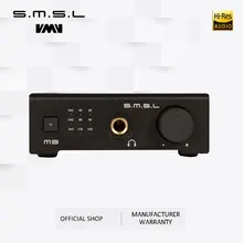 SMSL M3 Многофункциональный ЦАП все-в-одном наушники аудио декодер усилитель питание от USB с USB оптического волокна коаксиальный вход
