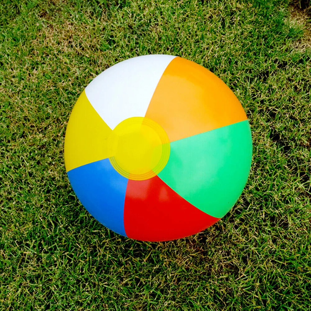 Inflatable PVC Panel Beach Ball Blow Up Holiday Swimming Pool Game Party Toy Kids Ball