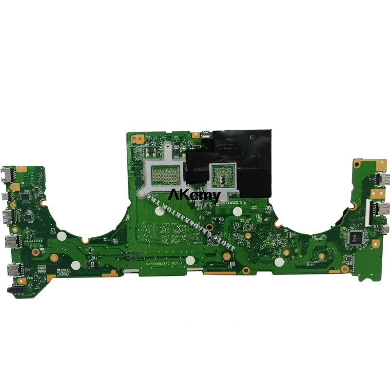 Akemy DABKNMB28A0 Laptop motherboard for ASUS ROG Strix GL703VD GL703V original mainboard I5-7300HQ