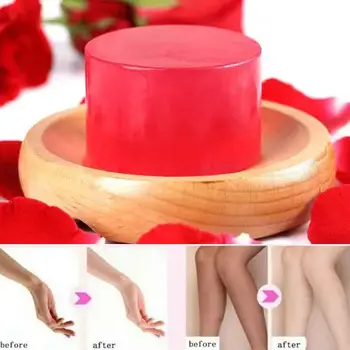 

100g Active Enzyme Plant Extract Whitening Soap Enzyme Crystal Soap Bleaching Shower Transparent Bath Soap Wholesale DIY Ba W5C1