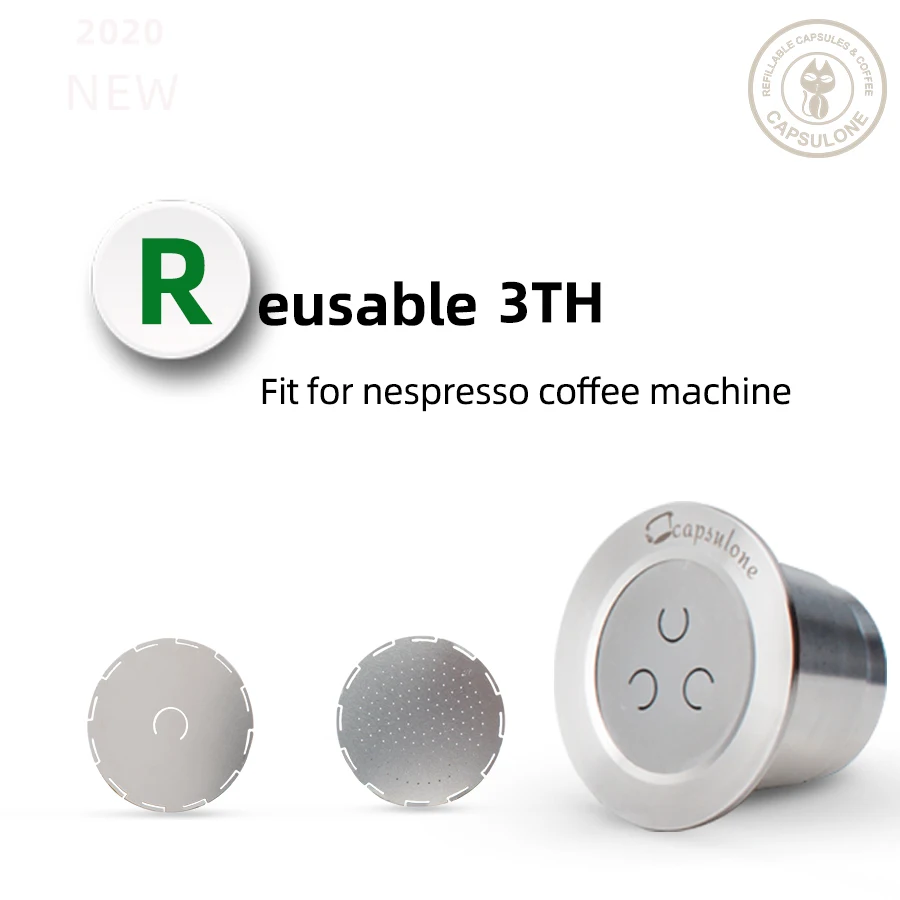 3 pcs capsulone compatible capsule for nespresso coffee machine 