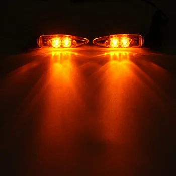 

Plastic Turn Signal Light 12V Replacement Parts Motorcycle 1 pair Rear
