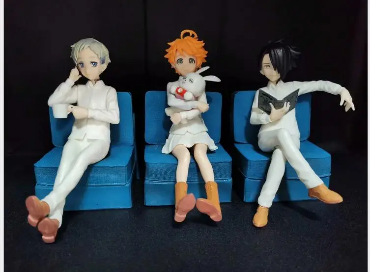 

16cm Cheap 2020 new arrival Japanese anime figure The Promised Neverland Emma Norman Ray Figure PVC Model Toys action figure