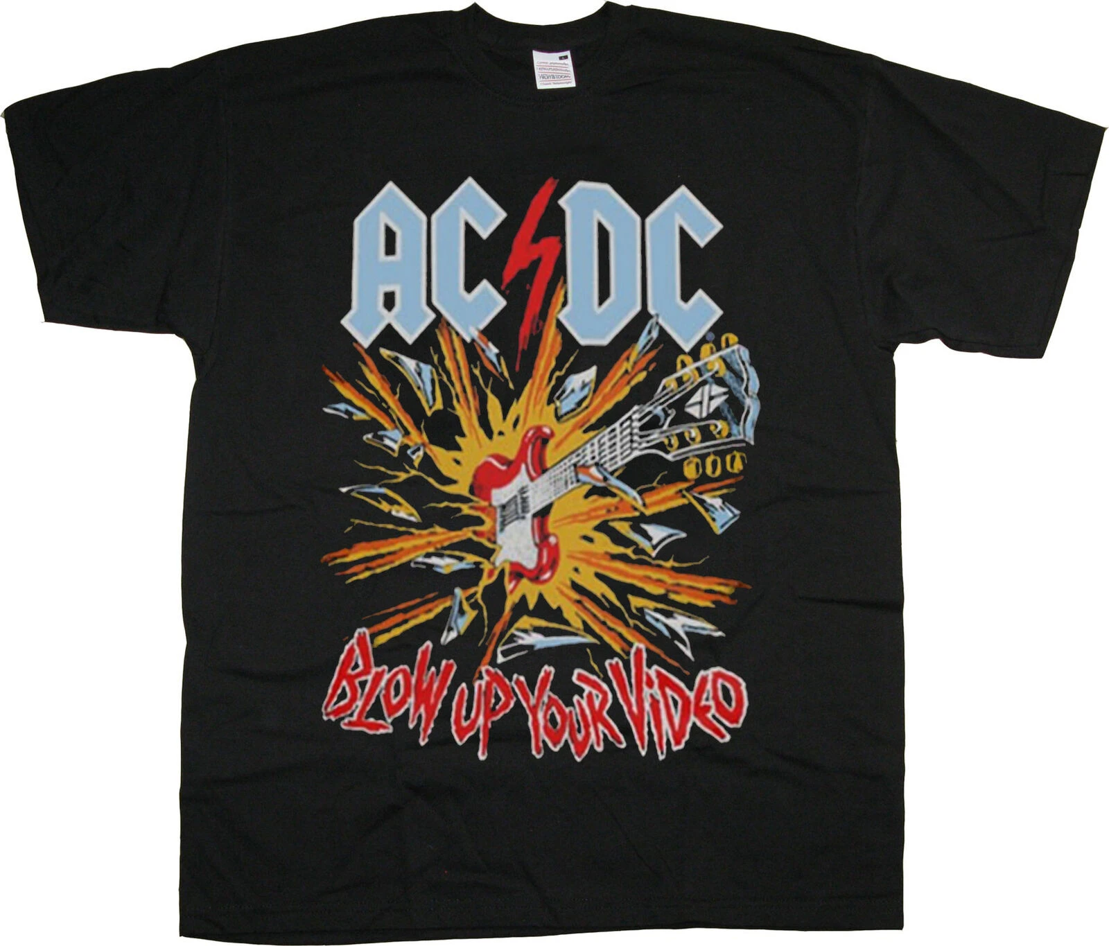 Ac/Dc volar tu Video Angus Young 1 Rock camiseta oficial para hombre Unisex| Camisetas| - AliExpress