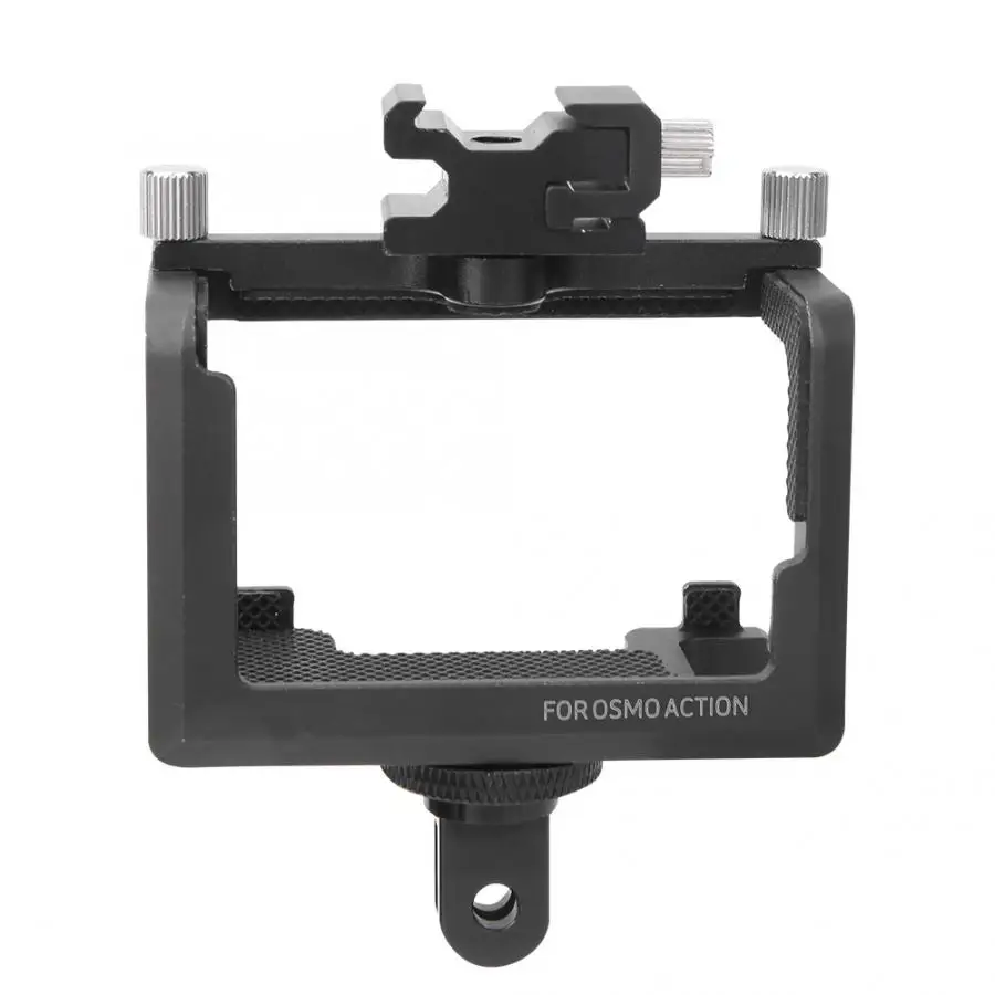 Защитный чехол из алюминиевого сплава для спортивной камеры DJI Osmo со стандартным интерфейсом холодной обуви для GOPRO