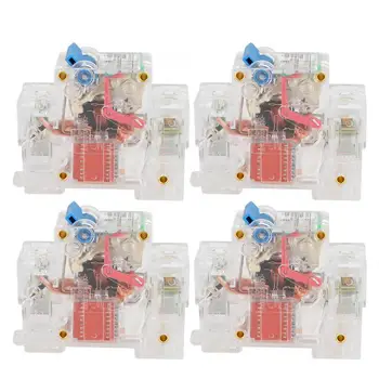 

DZ47 1P 690V AC 63A 80A 100A 125A Transparent Case MCB Miniature Circuit Breaker disjoncteur
