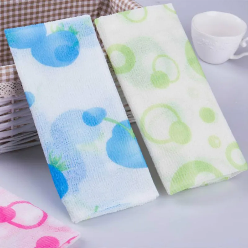 1pcs Printing Nylon Wash Handkerchief Towels Fast Drying Washcloth