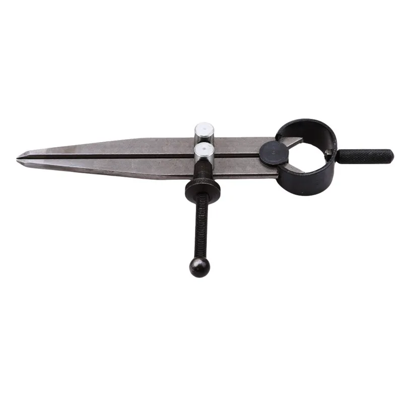 Divider Wheel Compass Leather Stitch Hole Distance Measure Compass Leather Divider Tool Carbon Steel Scriber-4
