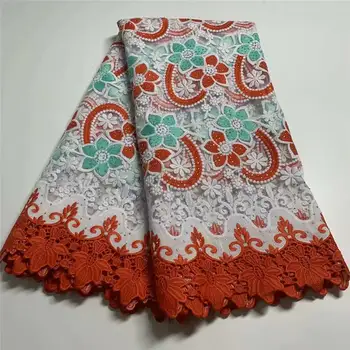 

african tulle lace net fabric flowers with beads & stones,5 yard cheap China embroidery swiss lace fabric for dress material