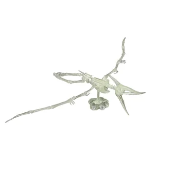 

1pc White Simulation Dinosaur Model Creative Animal Crafts Educational Dinosaur Skeleton Assembly Toy DIY Dinosaur Model (Pteros