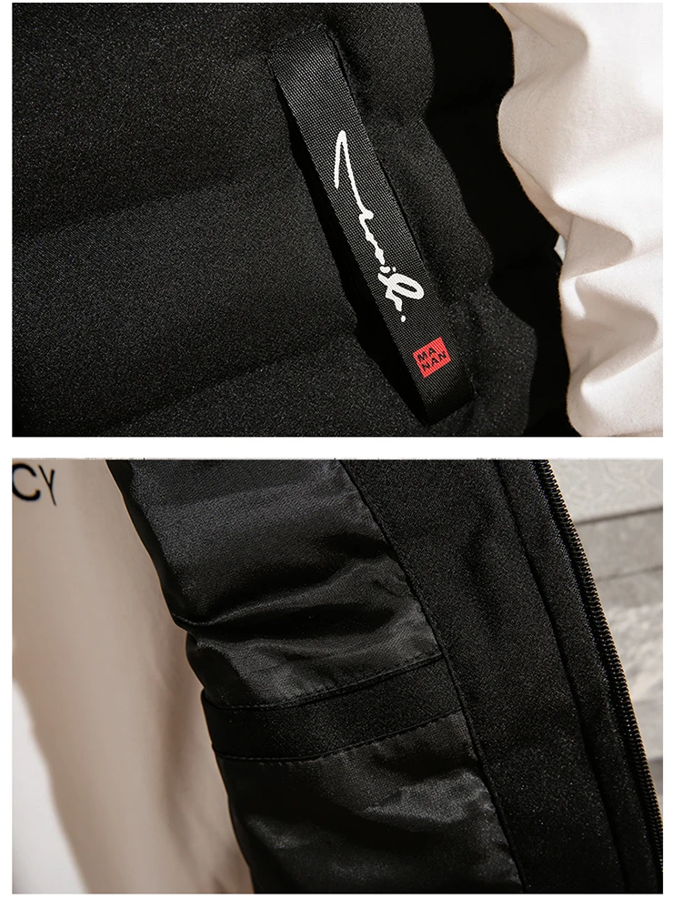 Winter Cotton Vest Men Top Male Casual winter Trend Vest Warm Clothes