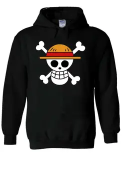 

One Piece Flag Japanese Manga Hoodie Sweatshirt Jumper Men Women Unisex Streewear Size S-3XL