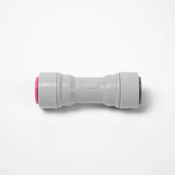 

1PCS 3/8" OD Tube Grey body reverse osmosis pure water machine check valve quick connect water purifier fittings