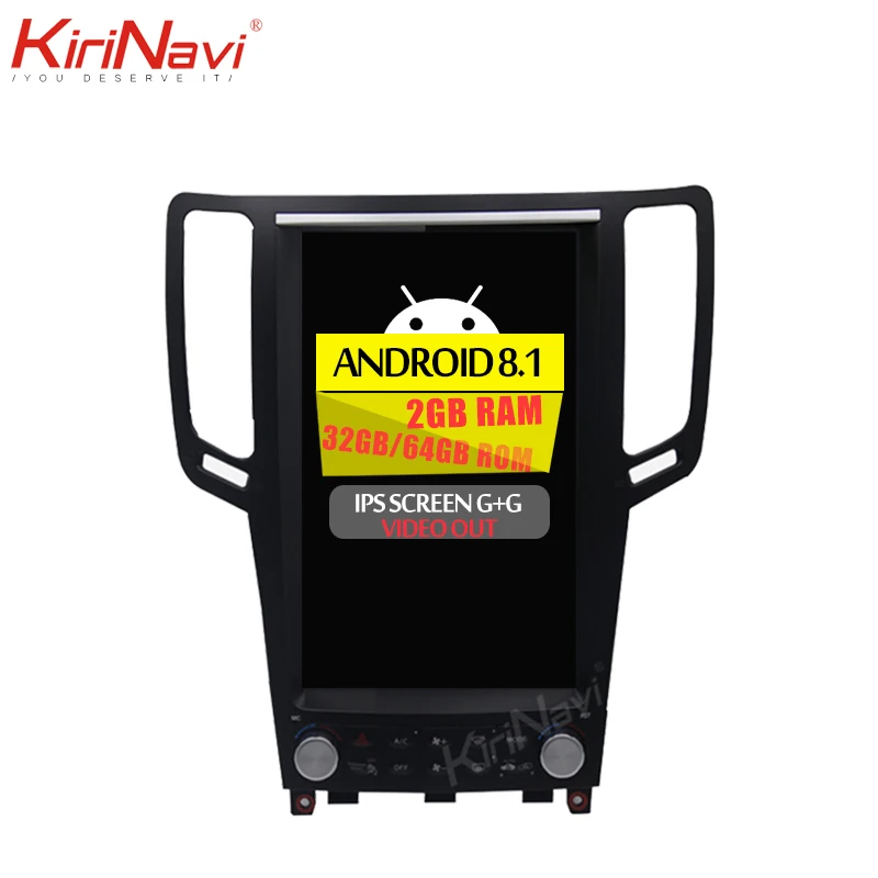 Flash Deal KiriNavi 12.1" HD Touch Display Android 8.1 For Infiniti FX35 FX50 QX70 QX80 Car Radio Audio GPS Navigation Multimedia Play 0 Flash Deal KiriNavi 12.1" HD Touch Display Android 8.1 For Infiniti FX35 FX50 QX70 QX80 Car Radio Audio GPS Navigation Multimedia Play 0