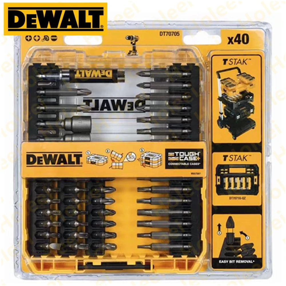 40pcs Bits For Dewalt Dt70705 Impact Screwdriving Bit Set Power Tool Accessories Electric Tools