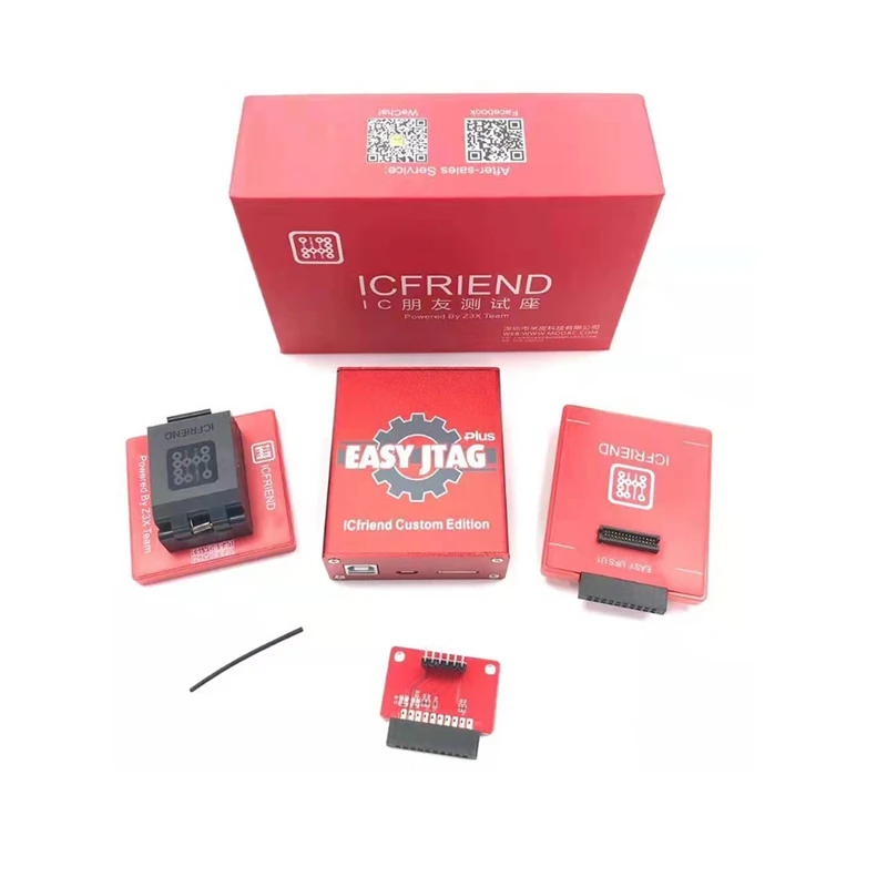 MOORC Emmc box ICFriend 3 в 1 UFS BGA 254 153 95 с поддержкой Z3X легкий Jtag EMMC 13 IP nand|Наборы для ремонта