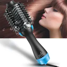 One Step Hot Air Brush 3 in 1 Hair Dryer Brush Styler Multi-functional Straightening All Type Hair with Negative Ions Hair Brush