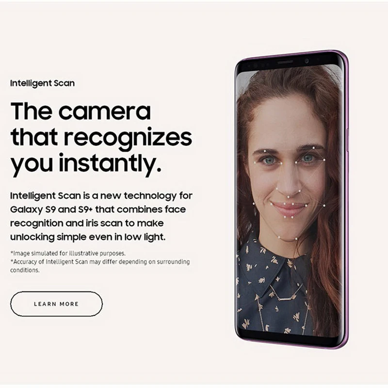 Original Unlock Samsung Galaxy S9 Used Phone 5.8in