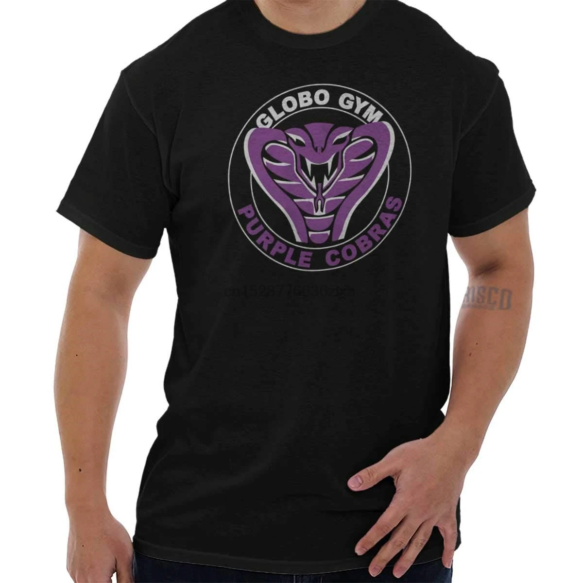 Globo Gym Purple Cobras Average Joes T Shirt Tee(2) | Мужская одежда
