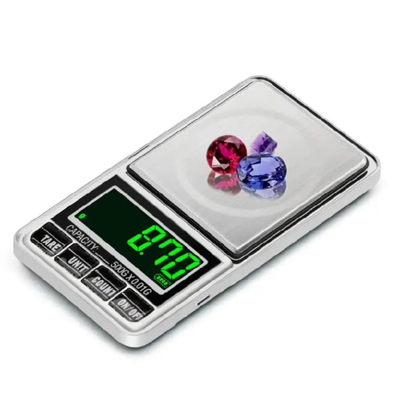 0,1/0,01g Mini USB цифровые весы высокой точности для автоматические весы косметическая пудра украшения 448A