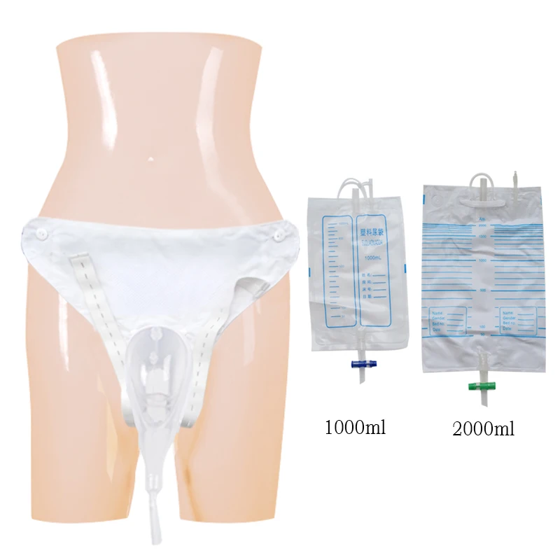 Медицинский силиконовый мочеприемник для мужчин и женщин пожилых людей мочи