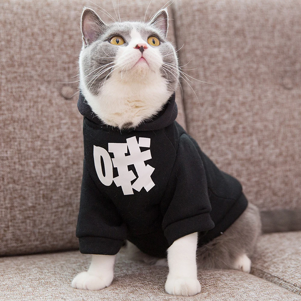

Pet Clothes Dog Hoodies Autumn Cat Jacket Hooded Sweatshirt Pet Dog Apparel Outdoor Costumes Leisure Sportswear Clothing Supply