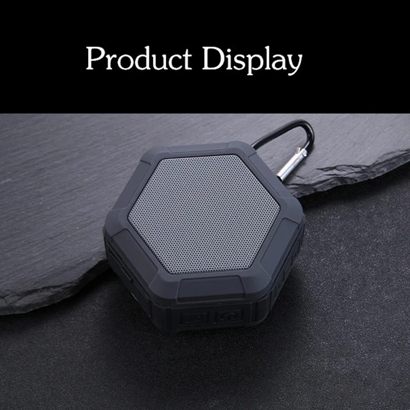 Hot Bluetooth Speaker Wireless Portable Outdoors Subwoofer Speaker Ipx7 Waterfoor Dustproof Music Loudspeaker Box