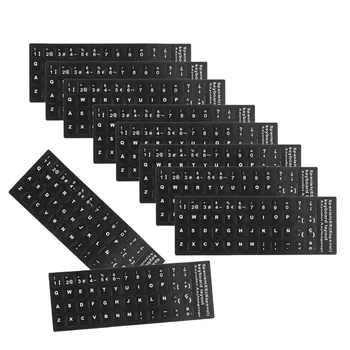 

10x Spanish Non-Transparent Keyboard Stickers Guard Film Protector for PC