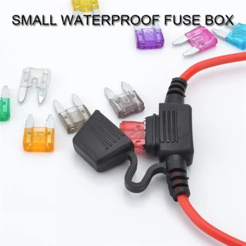 

Waterproof Power Socket Medium Blade Type In Line Fuse Holders Fuse Car Replacement Fuses Car Fuse Socket 5A 10A15A20A25A