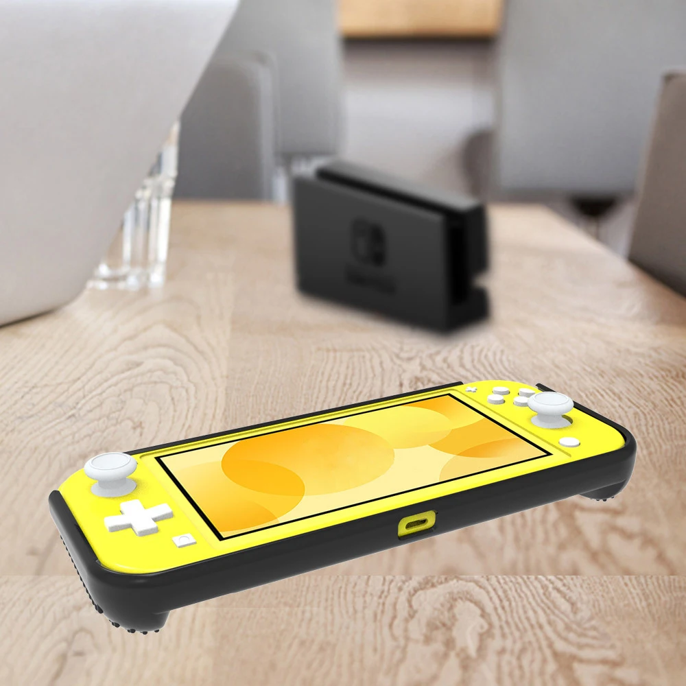 10 шт. ТПУ кронштейн защитный чехол для Switch Lite игровая консоль с карточным слотом дизайн защитный чехол для переключателя Lite мини консоль