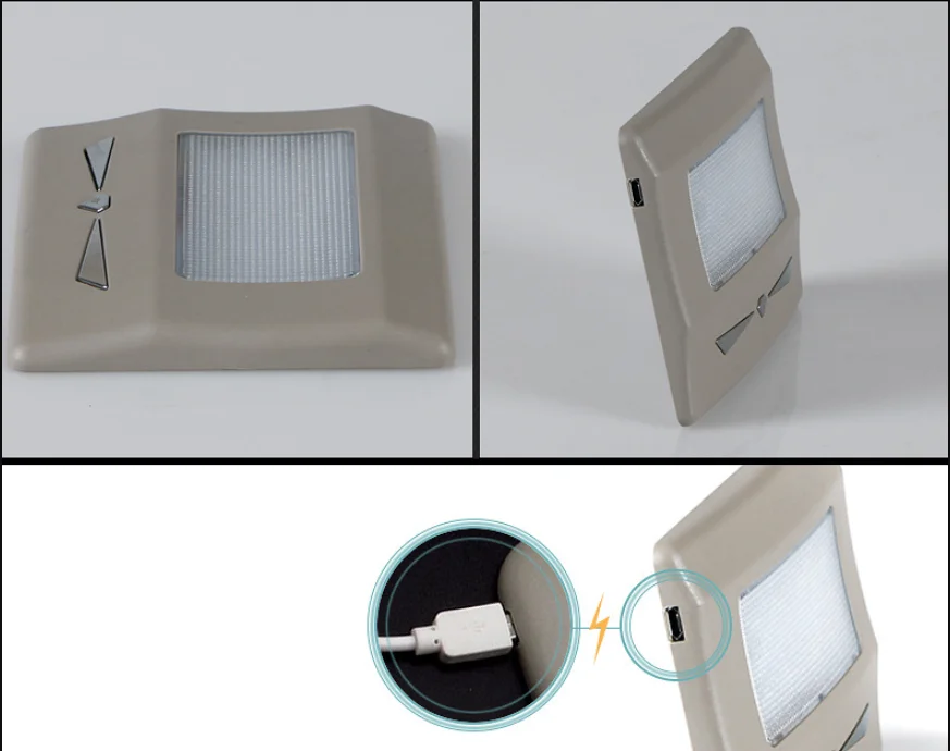 Автомобильный светодиодный подвесной фонарь для чтения usb зарядка Универсальная автомобильная внутренняя лампа купольный Кемпер кэмпер караван