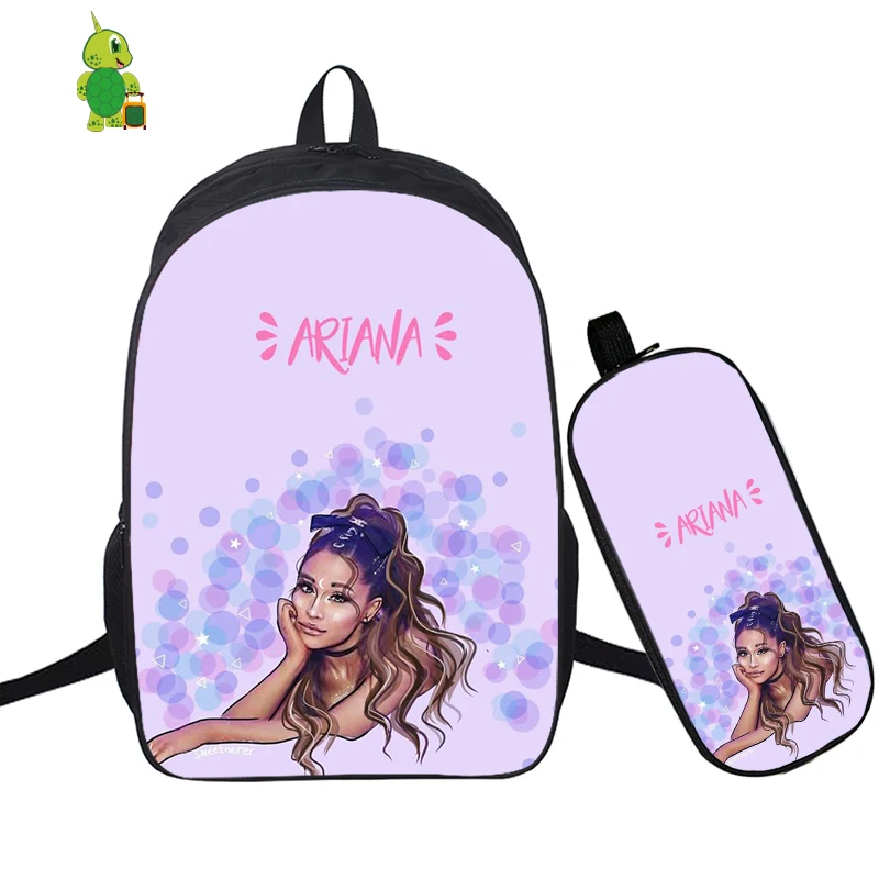 JX-Ariana 6 Mochila Ариана Гранде 7 рюкзак с кольцами 2 шт./компл. школьные рюкзаки для девочек-подростков; брюки-Карандаш для девочек чехол для ноутбука рюкзак Повседневное дорожные сумки - Цвет: JX-Ariana 6