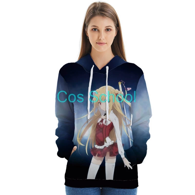 Cos School Assassins Pride толстовки Kufa Vanpir Melida Angel маскарадные костюмы для мужчин и женщин Толстовка осенние и зимние куртки пальто - Цвет: A