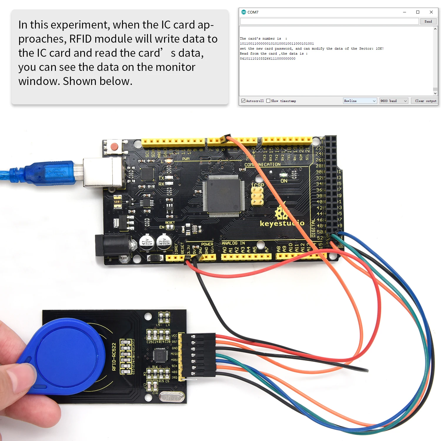 KEYESTUDIO Sensor de Mega 2560 Starter Kit para Arduino MCU educación 30 Sensor Shield