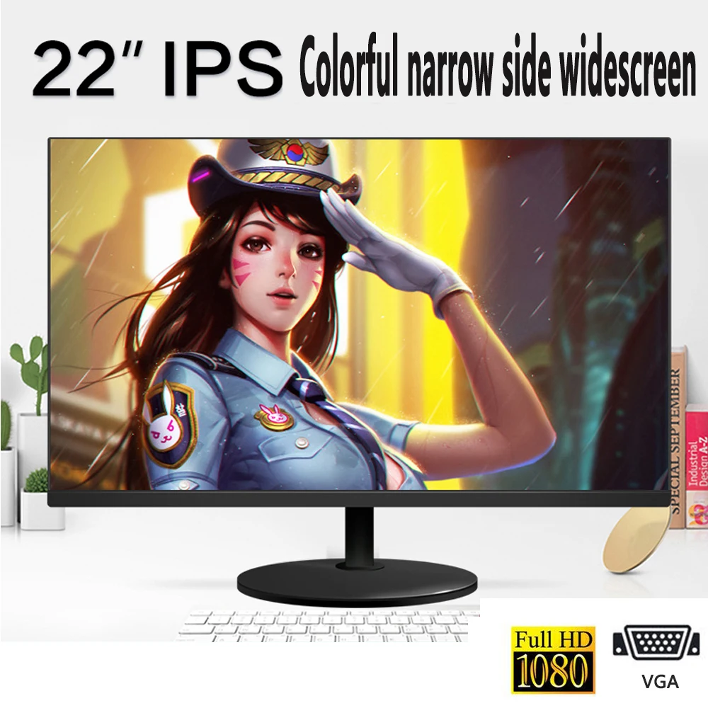 

22-inch NEW IPS HD Office Home Narrow Frame Display