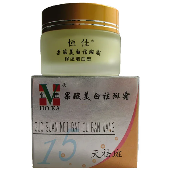 Original HO KA GUO SUAN MEI BAI QU BAN WANG 15 DAYS CREAM 30g | Красота и здоровье