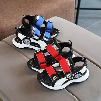 

2020 Summer Children Sandals for Boys Girls Children Beach Shoes Fashion Bottom Non-Slip Closed Toe Fashion Light Kid's Sandals