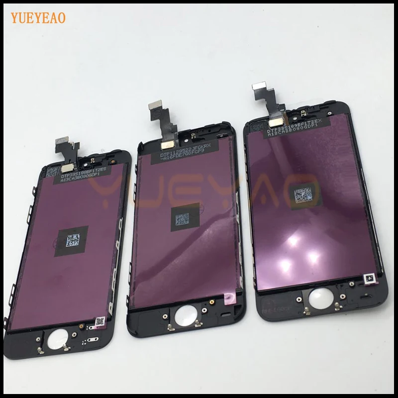 ЖК-экран YUEYAO AAA для Apple iPhone 5 5S 5C ЖК-дисплей сенсорный экран в сборе с дигитайзером