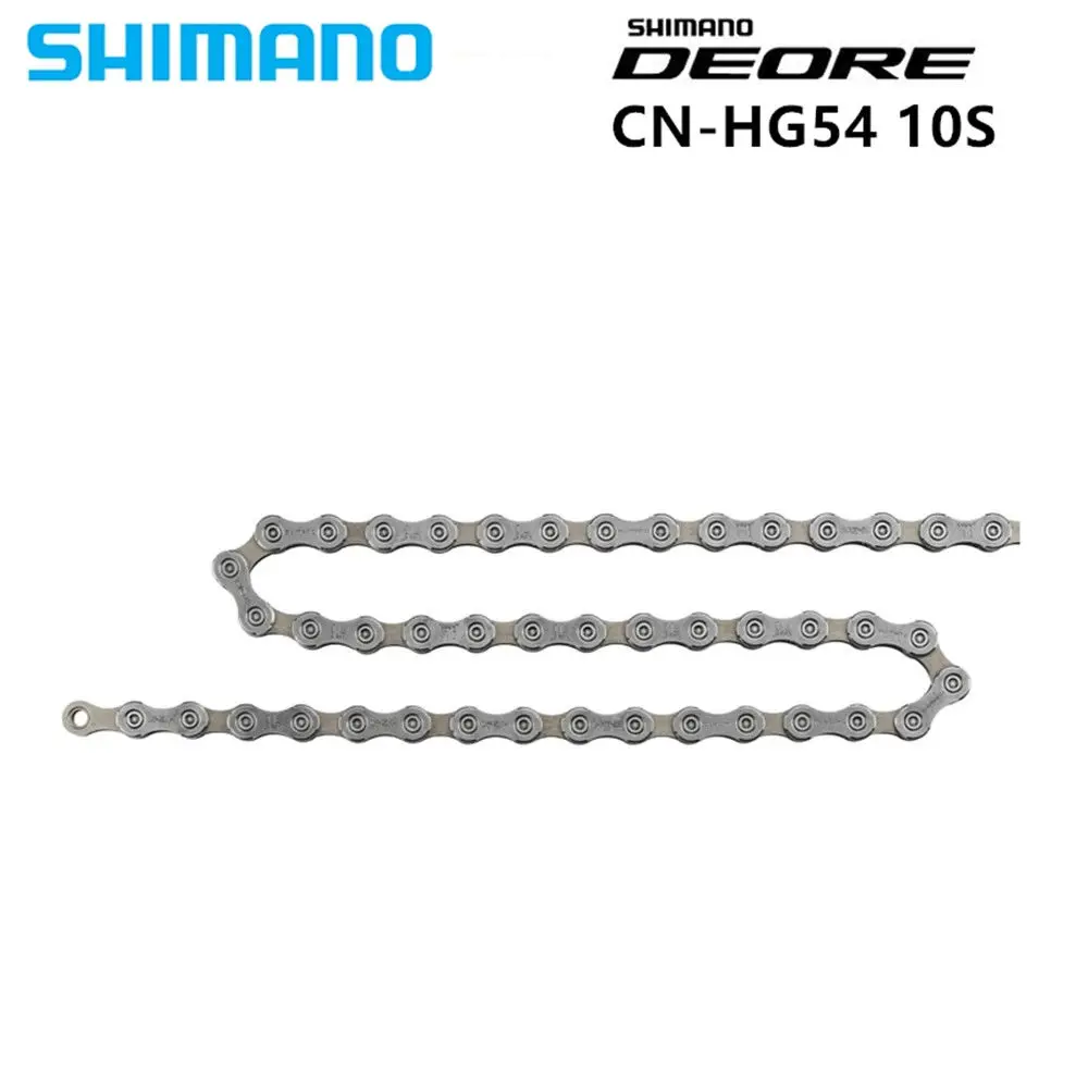 Катушки Shimano велосипедные CN-HG54 10-Скорость цепи 114L Ссылка для MTB горный велосипед шоссейный велосипед