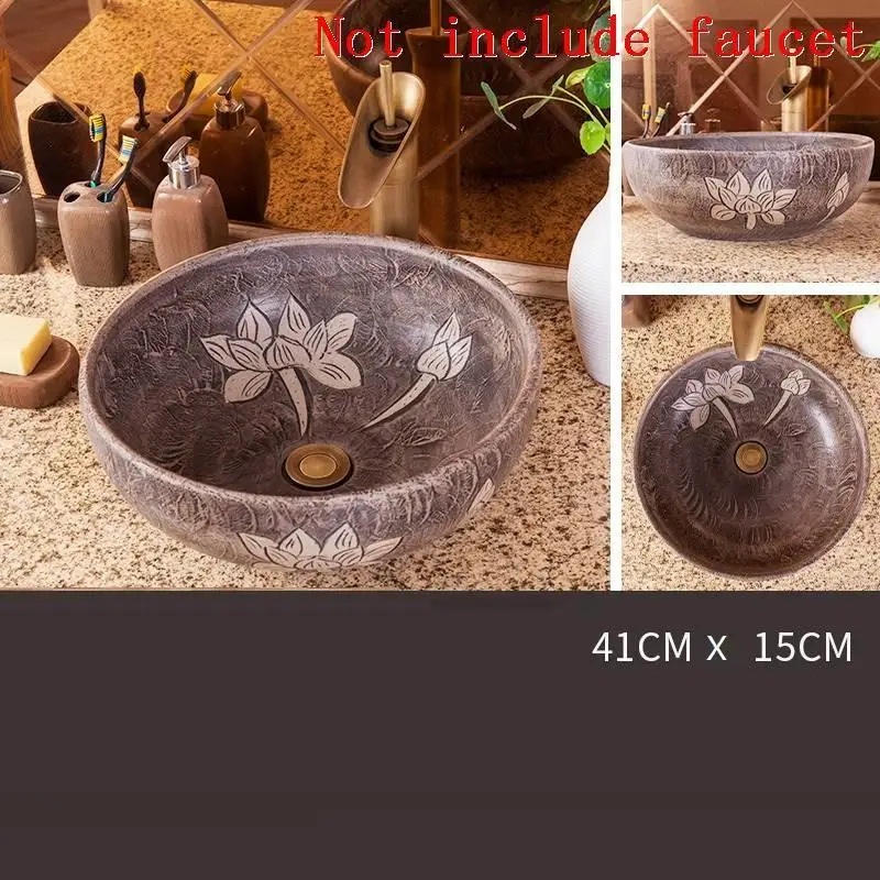 Version U Umywalka Nablatowa чаша Пиа Para сосуд васка Lavandino Bacia De Lavagem Ванная Комната Раковина Lavabo Куба Banheiro умывальник - Цвет: Version U