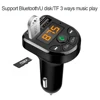JINSERTA Bluetooth 5.0 FM Transmitter Car Kit MP3 Modulator Player Wireless Handsfree Audio Receiver Dual USB Fast Charger 3.1A ► Photo 3/6
