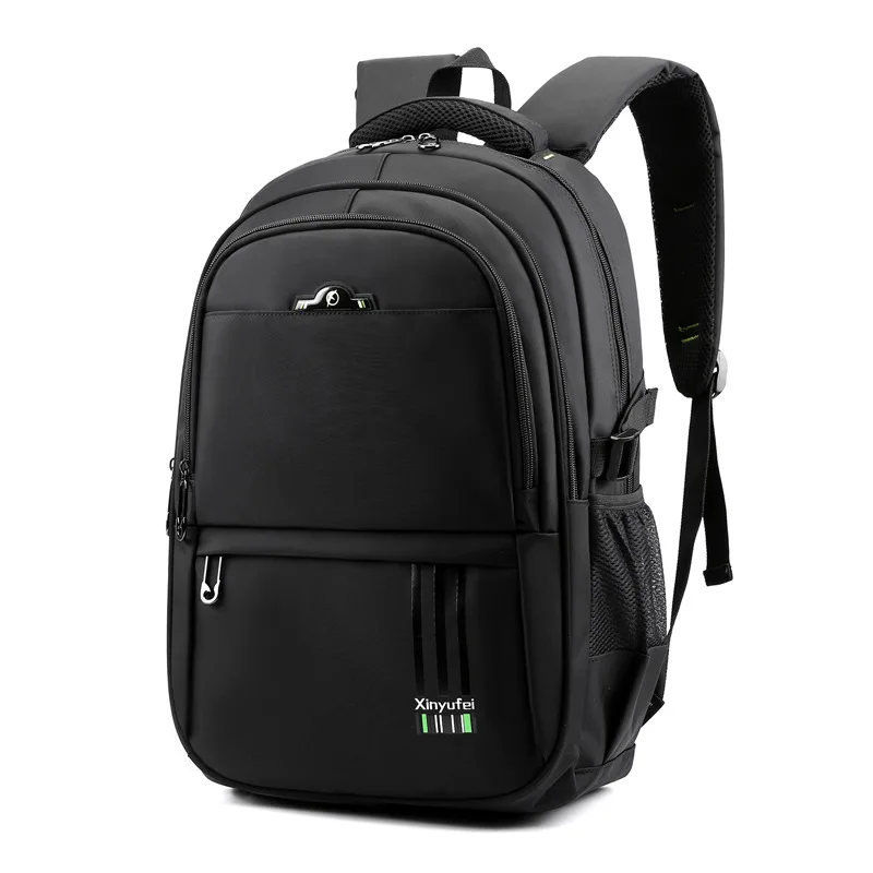 

New schoolbag boys and teenagers large capacity burden reduction fashion trend junior high school students backpack