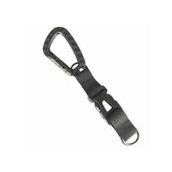 

Nylon Backpack Belt Buckled Hook Three Rings Multifunctional Combination Sports Bag Accessories Clip Key Ring Holder